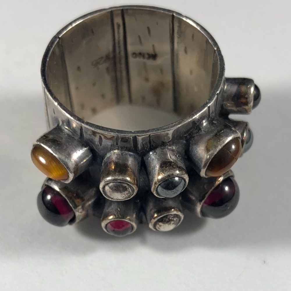 Sterling Signed Ring - image 2